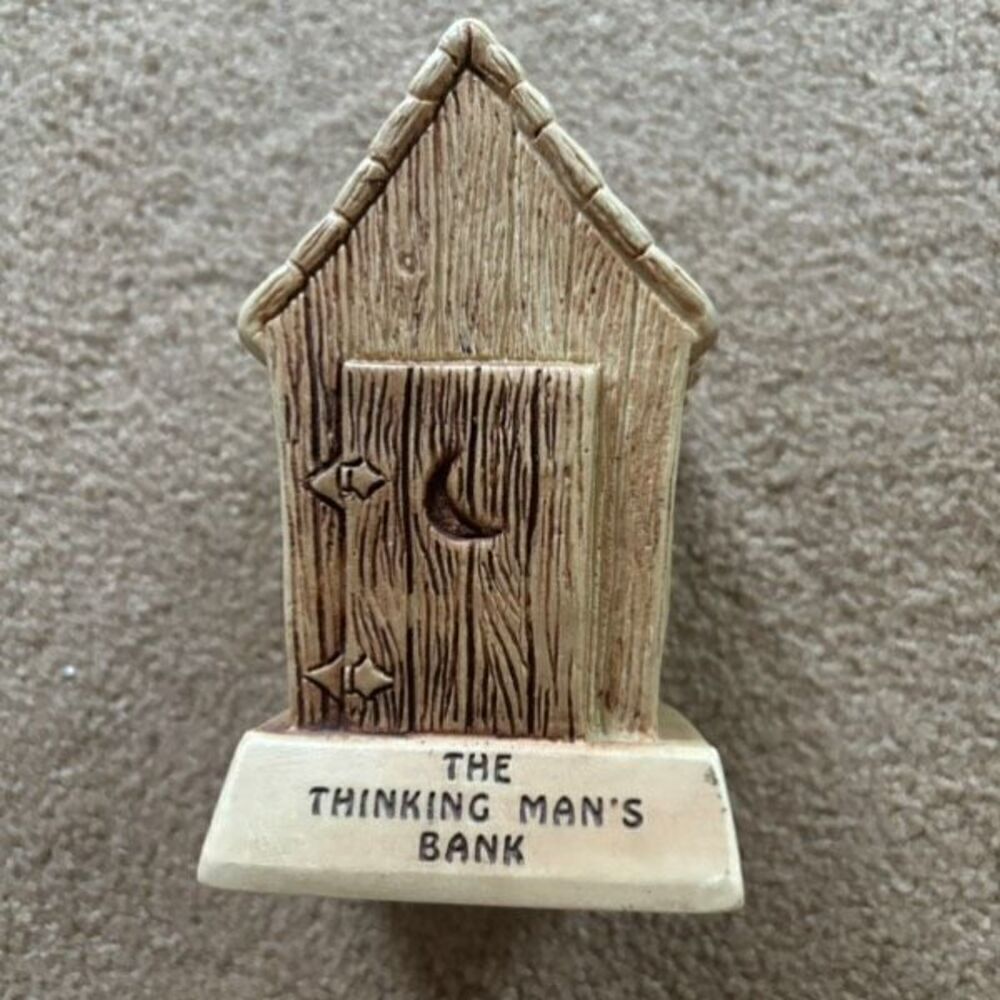 The Thinking Man’s Bank 1974 Outhouse Bank